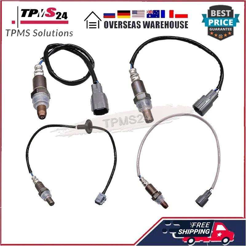 4Pcs Upstream & Downstream O2 Oxygen Lambda Sensor 234-9022 234-9049 234-4261 234-4501 For 2006-2012 TOYOTA RAV4 3.5L