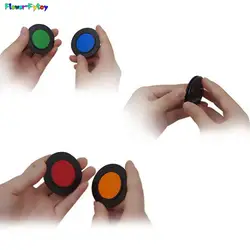 New 2Pcs/Set Color Changing Magic Disk Instant Changing Special Effects Magic Close Up Magic Props Magic Trick Coin Magic Puzzle