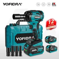 1000N.m Brushless Electric Impact Wrench 3 Gears 1/2 inch Cordless Efficient Electric Screwdriver For  18V Battery
