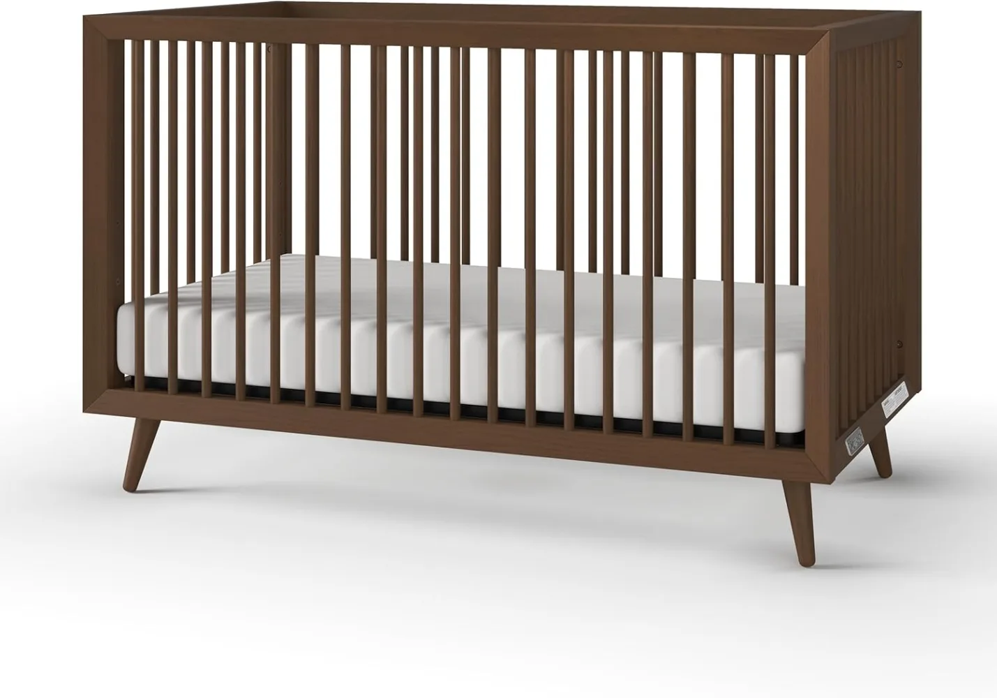 Cranbrook 4-in-1 Convertible Crib, Baby Crib Converts to Day Bed, Toddler Bed and Full Size Bed, 3 Adjustable Mattress Positions