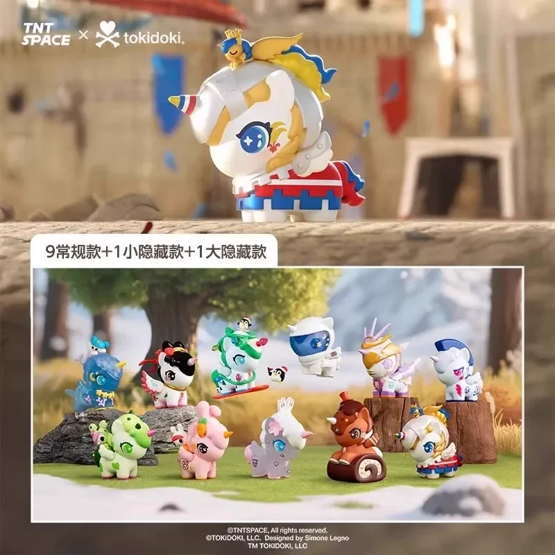 

New Tntspace Tokidoki Chibi Style Unicorno Series Blind Box Gravity Mekacoeno U9 Model Mystery Box Decoration Custom Gift Toy