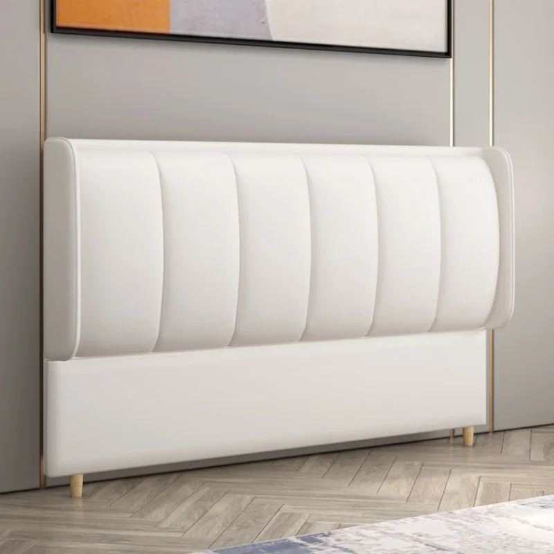 

New Single Purchase Floor Bedside Soft Bag Italian Light Luxury Headboard Soft Bag Backrest Plate Separate All Solid Wood