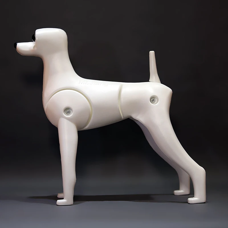 MRJIANG Teddy Grooming Practice Model - Full Body Dog Mannequin for Pet Haircut Training