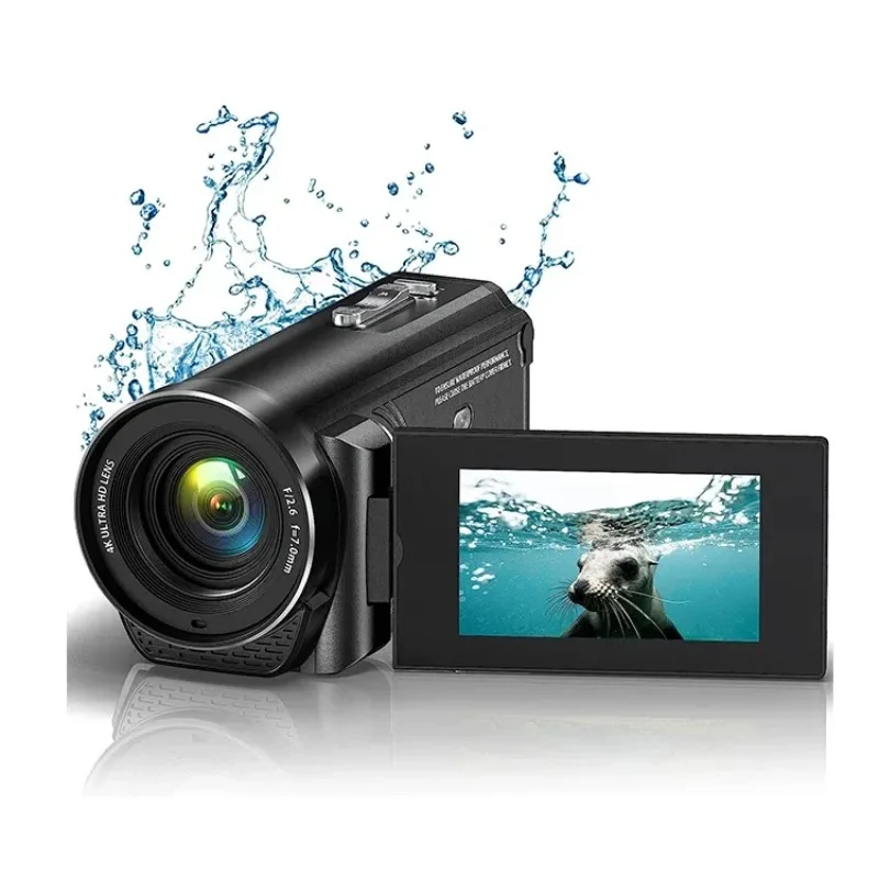 2026 4k Action Camera HD Waterproof 56MP CMOS 4K 30fps Sports Underwater Camcorder