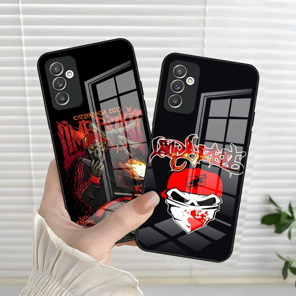 Limp Bizkit Phone Case for S24 Ultra Samsung S23 S22 S20 Fe S21 Plus Galaxy A54 A34 A24 A53 Note 20 Glass Cover