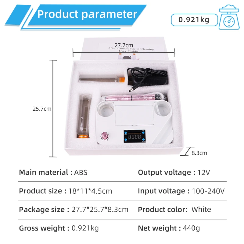 Kleine Blase Gesichts reinigungs maschine Mitesser Entfernung Wassers pray Hydro Jet Beauty Tool Gesicht Poren Staubsauger Akne Reiniger