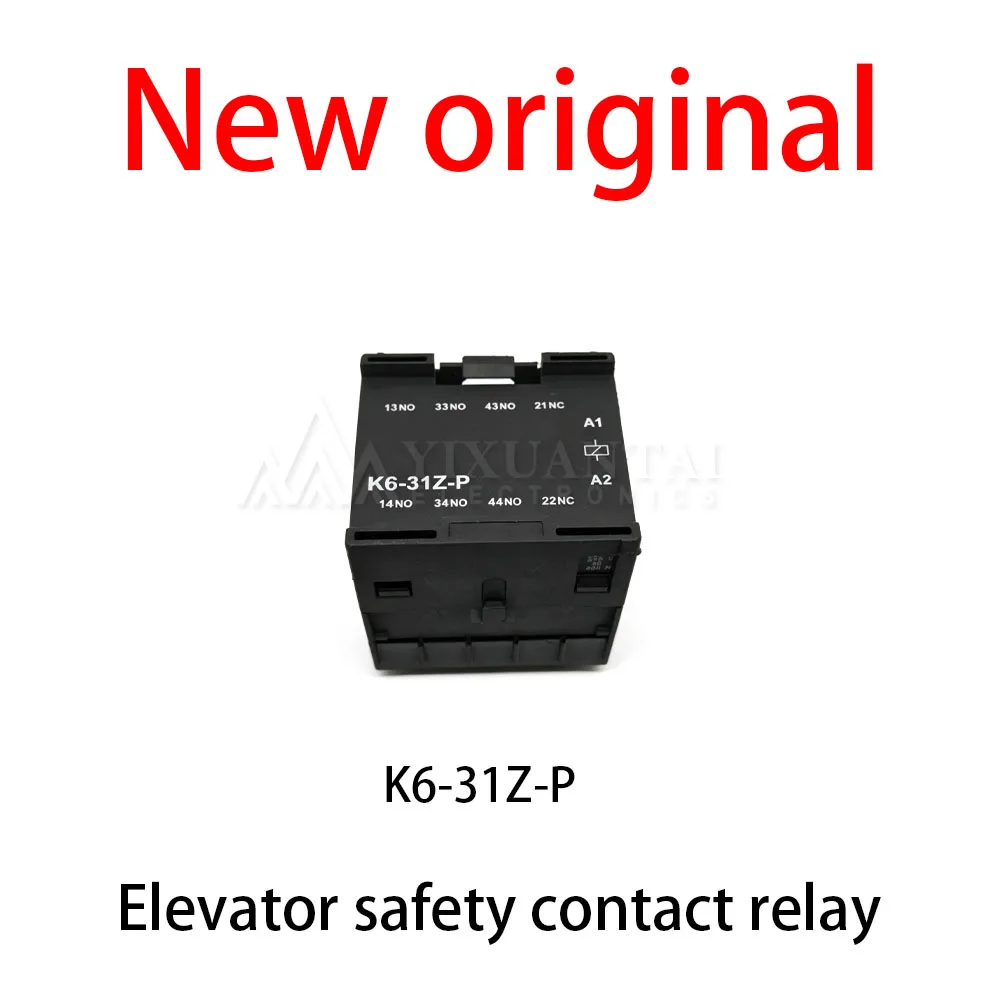 (1pcs) 100% New relay K6-31Z-P 220/240V Elevator safety contact relay