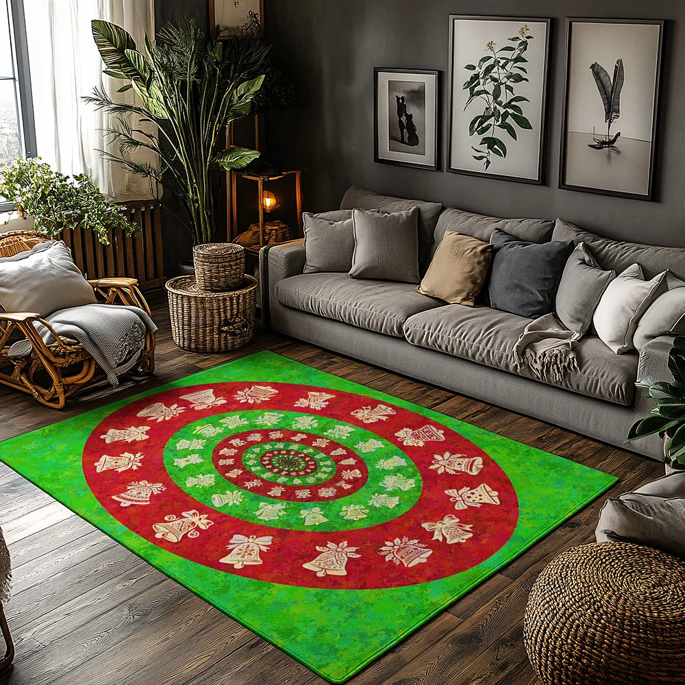 Cozy Christmas Doormat Festive Holiday Welcome Mat Front Door Decor Merry Xmas Entrance Rug Indoor Outdoor Home Decor Holiday Se