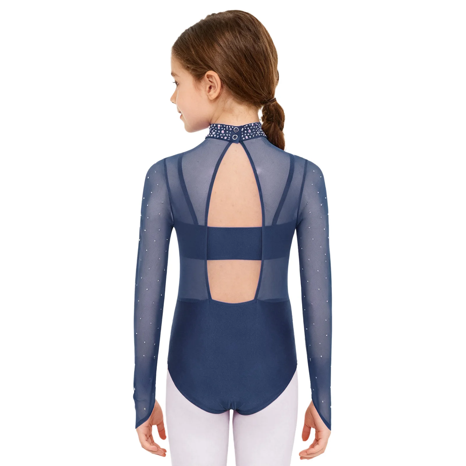 Niños Niñas Ballet gimnasia leotardo niños danza traje de actuación deportes Fitness mono puesta en escena práctica desgaste