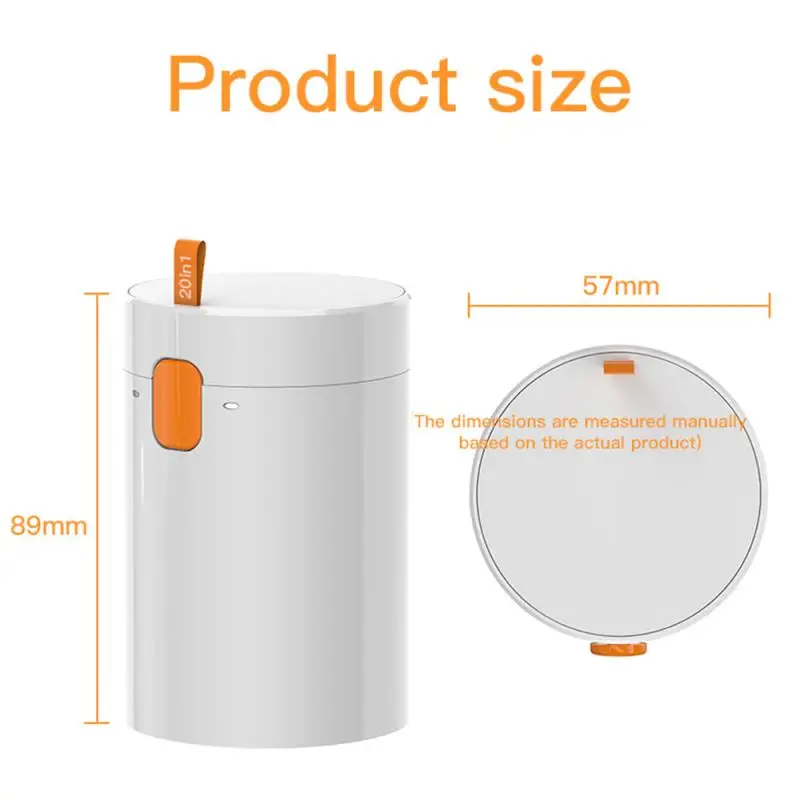 Multifunctional Cleaning Set 20-in-1 Easy To Carry Deeply Clean Noise Reduction Cylindrical Storage For Earphone Keyboard Mic