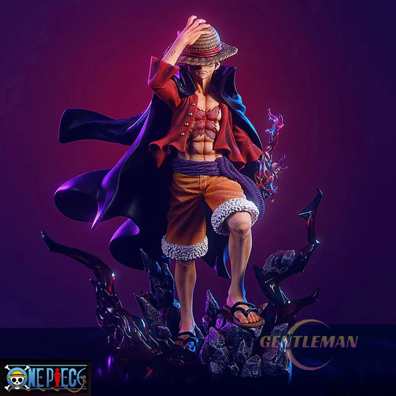 Anime One Piece LX MAX New Four Emperors Luffy 25cm PVC Action Figure Adult Collectible Decor Toy Model Doll Ornament Gift