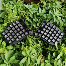 Bluetooth Sofle RGB Kit Split Keyboard with sharp screen knob and rods hotswap PCB ( ZMK wireless solution )