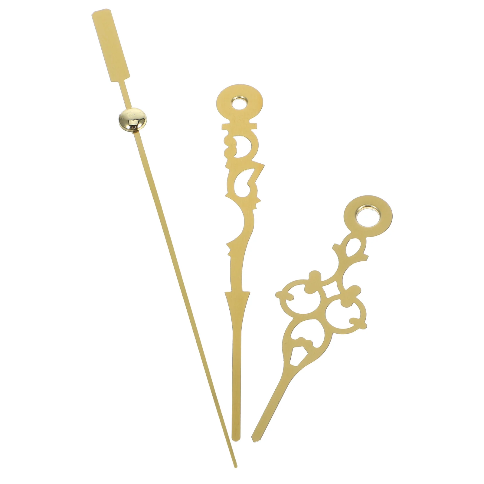 

10Sets Metal Clock Hands Professional Grade Lightweight Easy Install for DIY Wall Clocks Elegant Clock Pointer Replacements