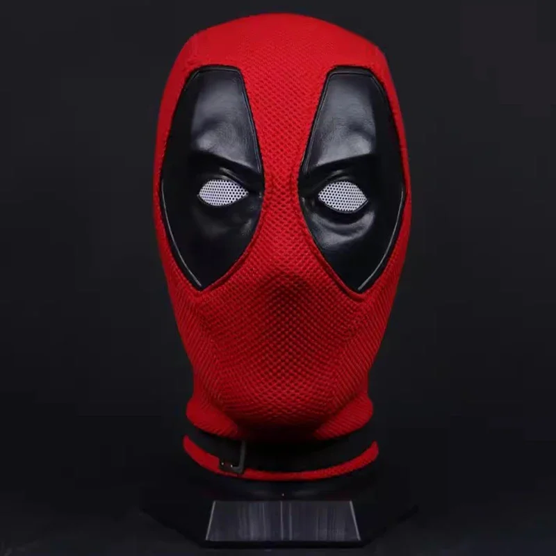 Deadpool Mask Cosplay Costume Prop Superhero Deadpool Nylon Adult Full Head Masks Helmet Halloween Party Carnival Costume Props