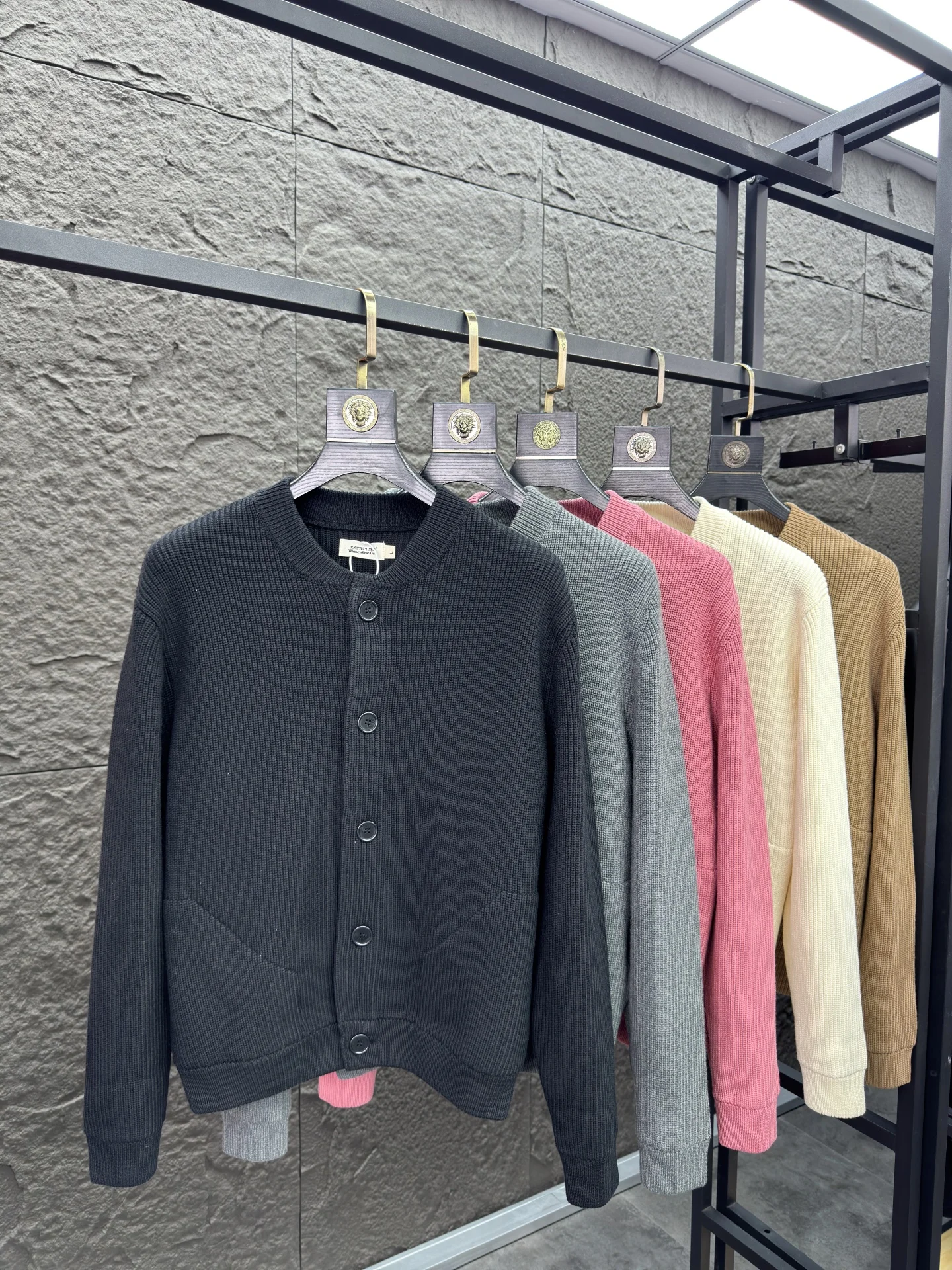 Thiened القطن الخالص سترة مشغولة من الصوف الرجال عادية Sle الجولة Ne معطف شتاء الترفيه السفر ارتداء اليومي معطف طويل Sve