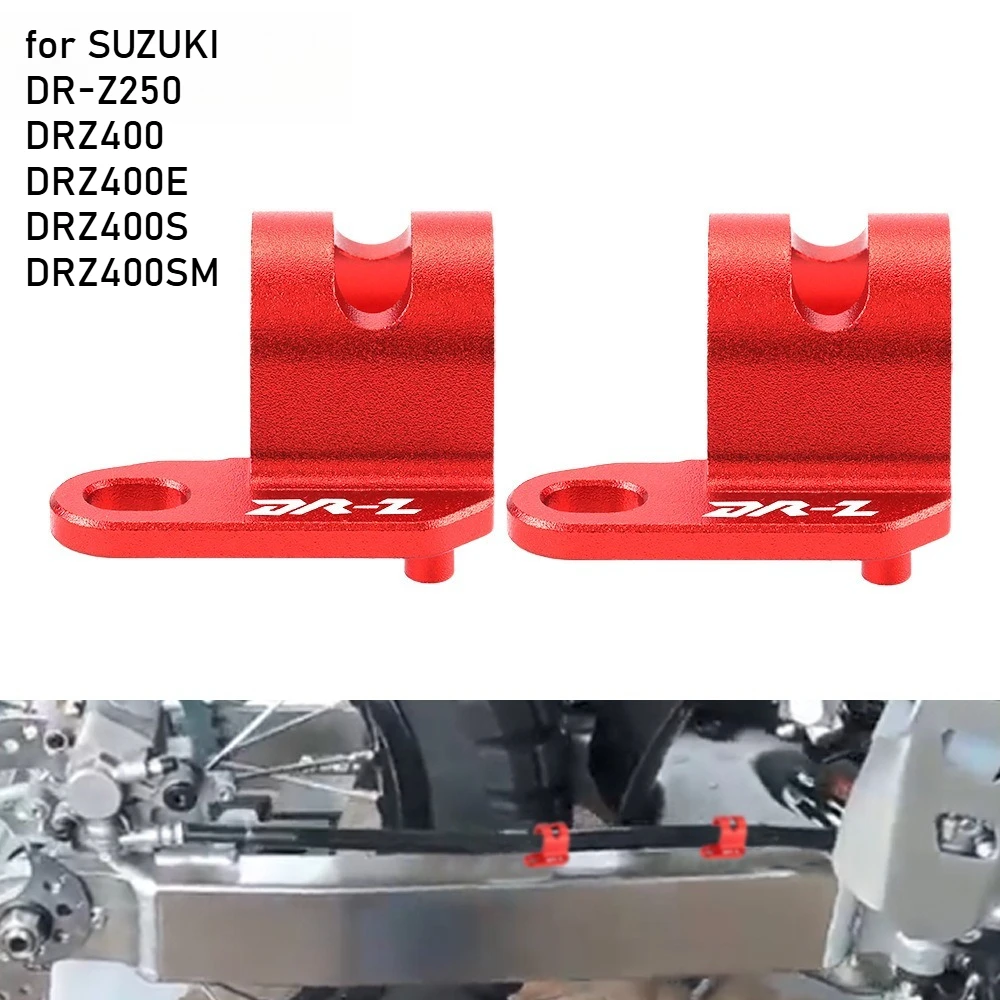 

Зажим заднего тормозного шланга для SUZUKI DR-Z250 DRZ400 DRZ400E DRZ400S DRZ400SM, направляющая крепления линий, зажим для тормозного троса, фиксированный зажим для трубки