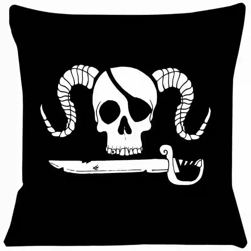 Cushion Cover Pirate Skull For Sofa Pillow Cover Living Room Stills Pillow For Chairs Pillowcase Home Decorative Cushions 265