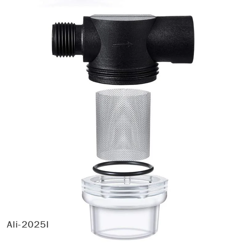 

【I】NPT Thread Water Filter, Garden Hose Prefilter for Irrigation Aquarium, RV Water Pipe Sediment Filter
