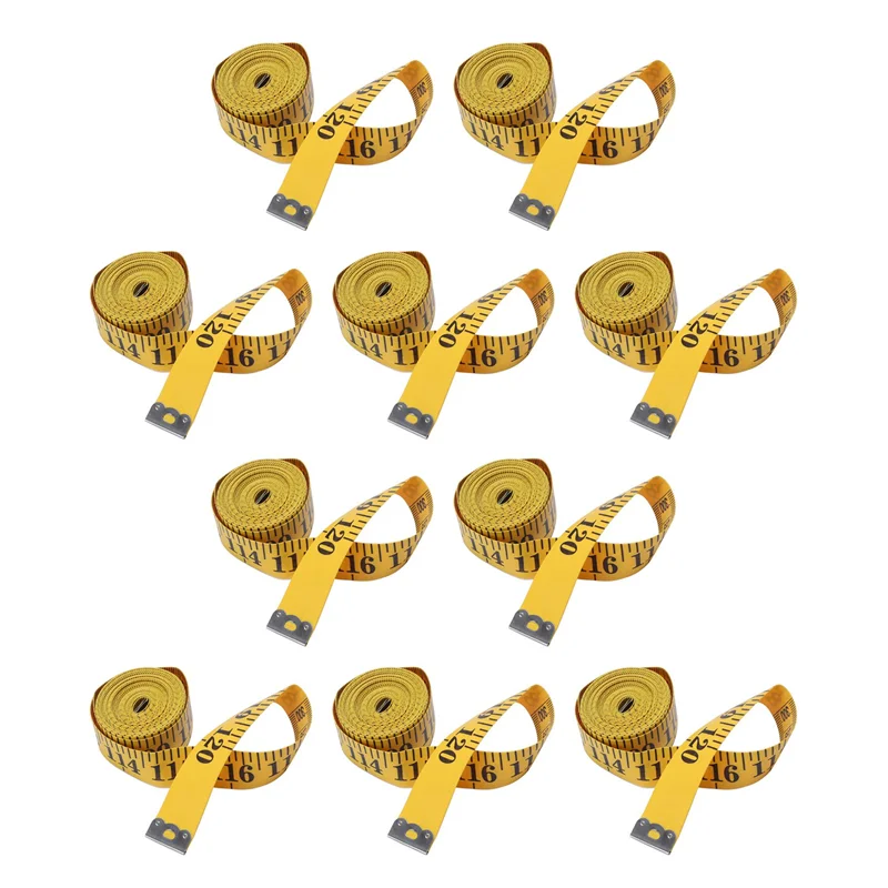 

10X мягкая швейная лента длиной 3 метра и 300 см, измерительная линейка для тела, швейная линейка-B51B