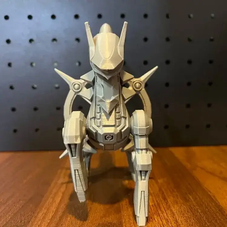 Pokémon 3D Printed Mechanical Arceus Craft Mecha Style Model Fun Cartoon Creative Toy Gift for Boys view 3
