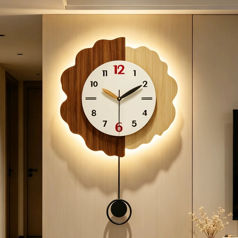 Xenomorph Minimalist Wall Watch Design Chinese Style Fashion Nordic Wall Watch Luxury Living Room Reloj De Pared Home Decor