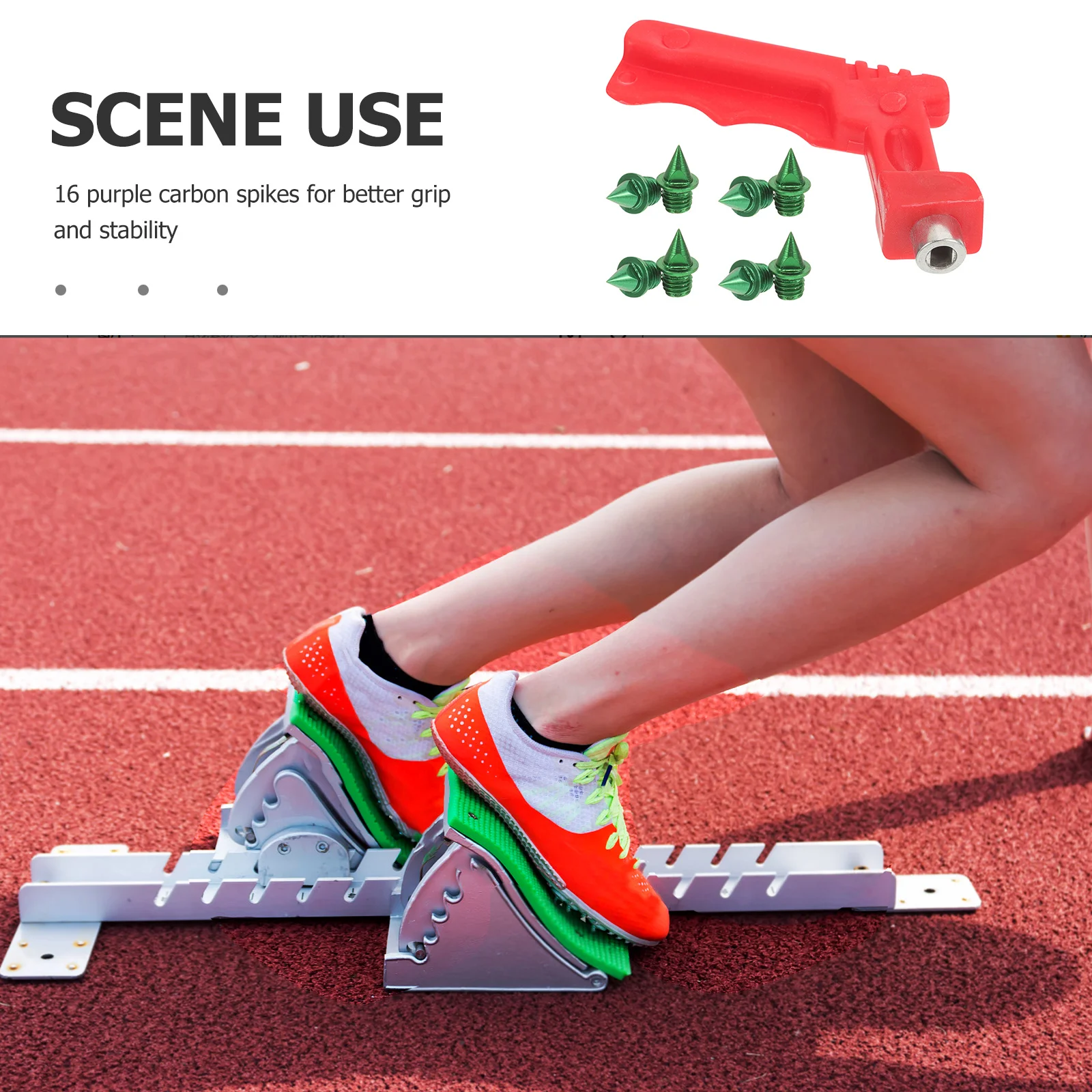 

1Set Track Spikes Replacement Aluminum Alloy Spikes for Running Jump Sports Small Size Anti-Slip Shoe Studs for Field Athletics