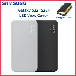Original Samsung Galaxy S22 LED View Cover For Galaxy S22+ S22Plus LED View Cover SM-S901B, SM-S901B/DS SM-S906B, SM-S906B/DS