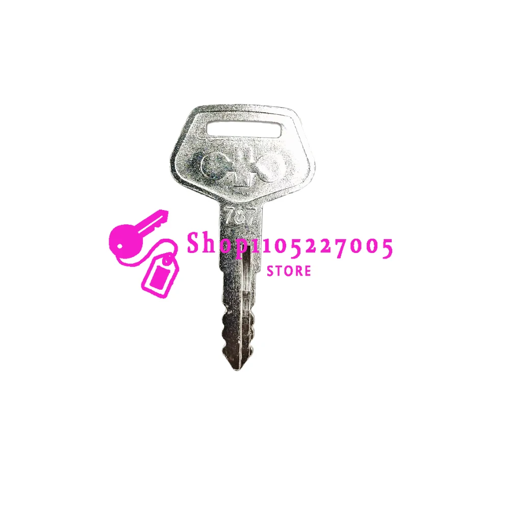20/10/5/1PCS for Komatsu Excavator Keys PC60 110 130 200 220 240 360-7 450-8 Door Lock Ignition Key