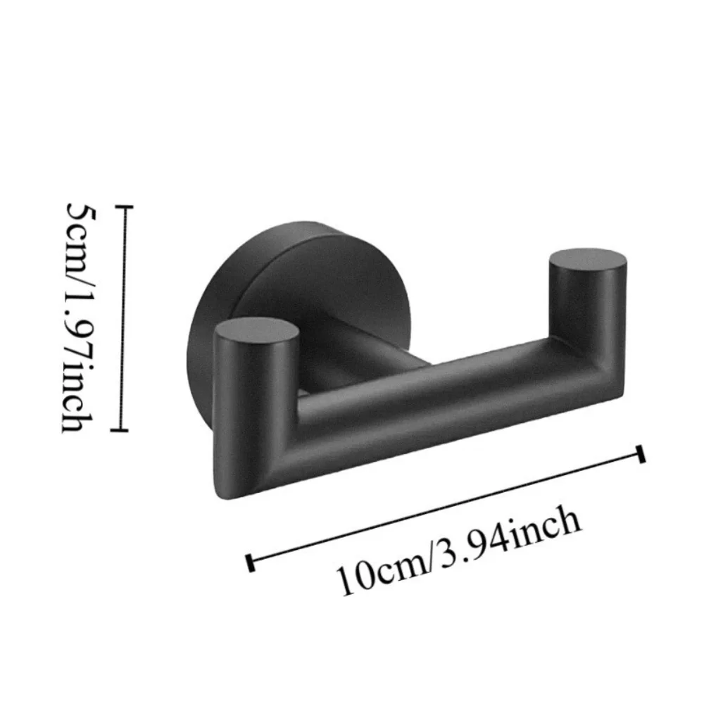 تخزين الرف جدار معطف الملابس هوك مدخل المنظم البشكير/غطاء الحمام شماعة للمنشفة ديكور المنزل الفولاذ المقاوم للصدأ