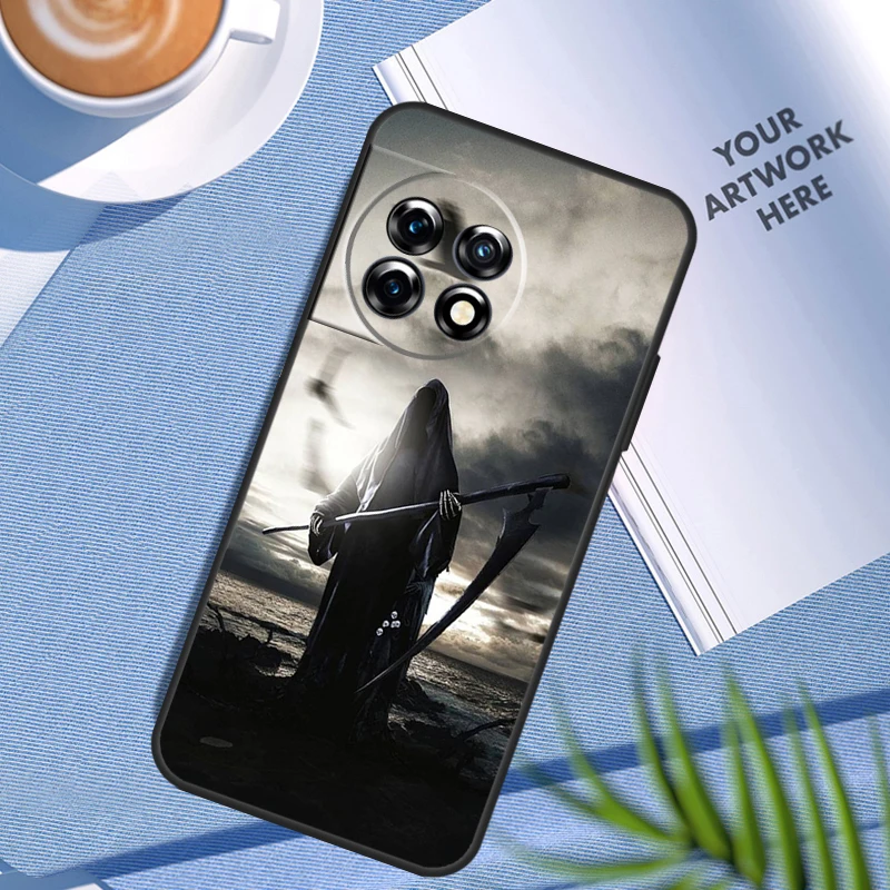 Death Grim Reaper Skull For OnePlus Nord 3 CE 2 Lite 2T N10 N20 N100 N200 8 9 10 Pro 11 12 8T 9RT 10T 10R 12R Case image 6