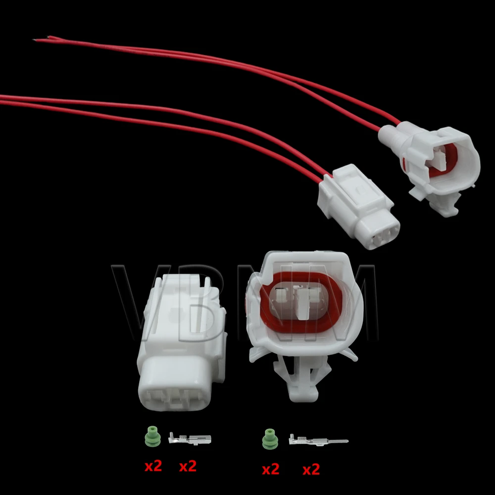 2 Pin 6189-0176 6188-0098 Male or Female ABS Sensor Connector Fog Lamp Plug Turn Light Tail Light Plug For Toyota Nissan Honda