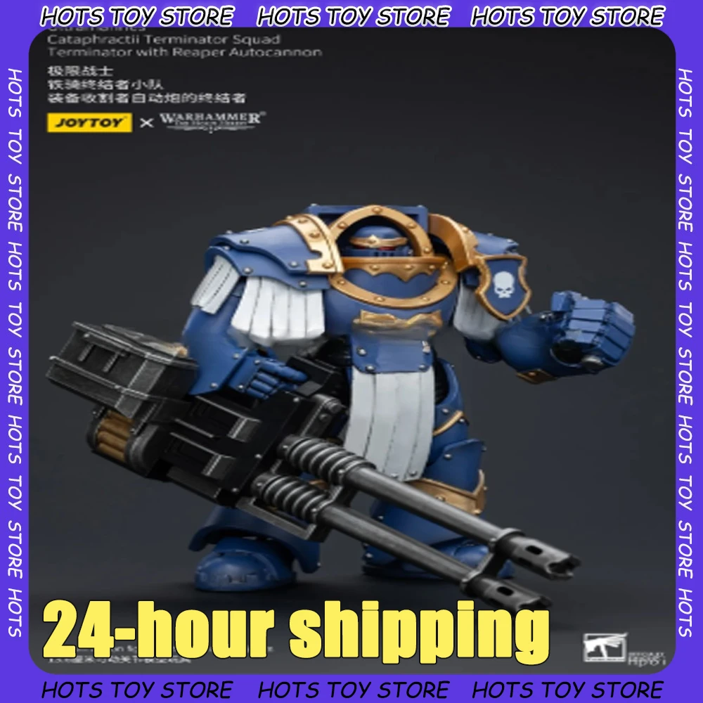 

In Stock Original JOYTOY Warhammer 40K Ultramarines Cataphractii Terminator Squad 1/18 Action Figure Model Toys Gifts Collection
