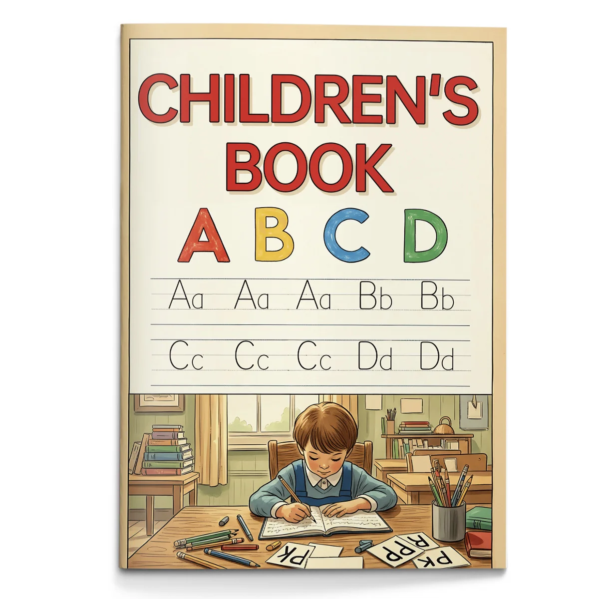 Alphabet Coloring Book for Kids Fun Early Learning Workbook with Cute Illustrations Learn ABC Letters Through Coloring and Play