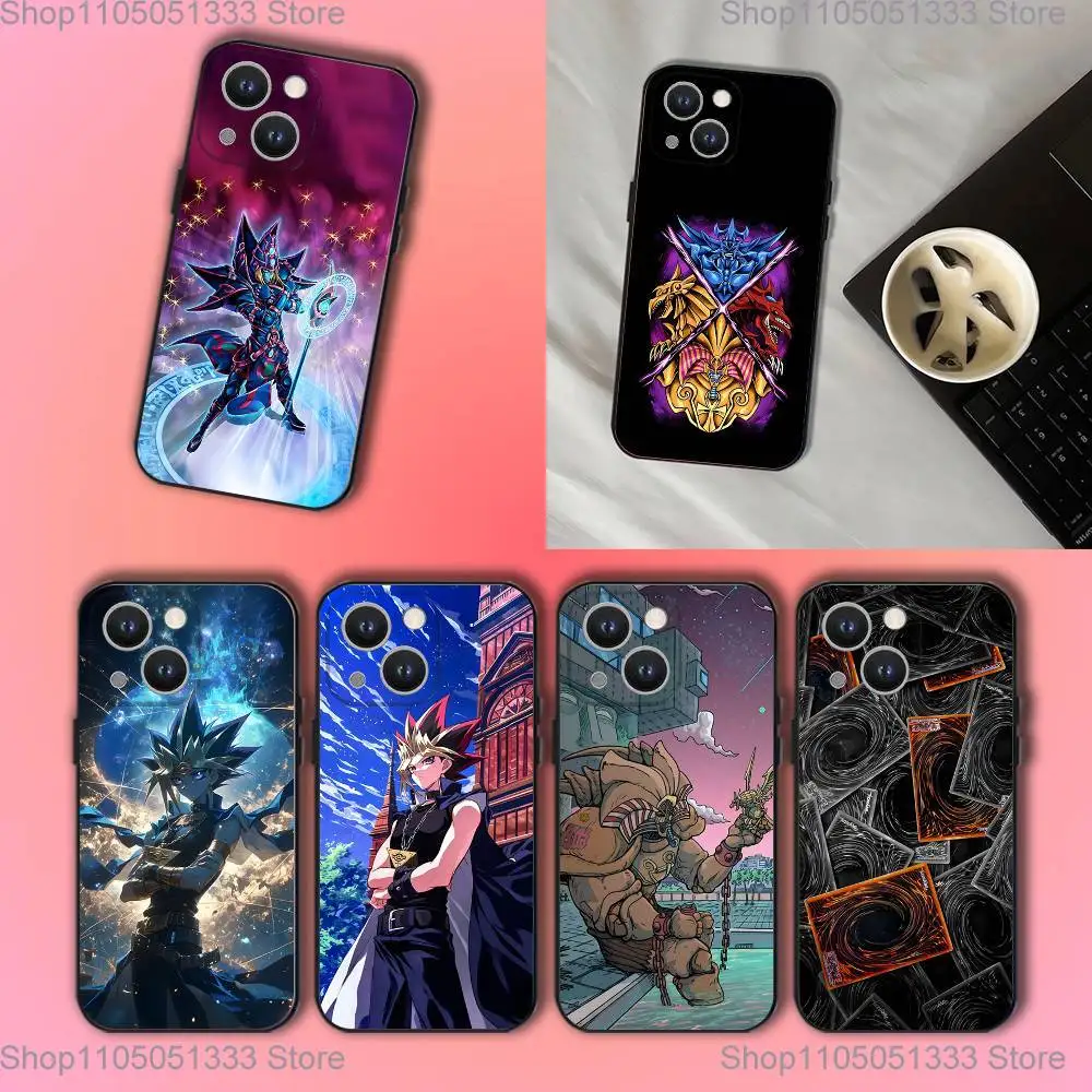 

Yu-Gi-Oh Game Phone Case For iPhone 17,16,15,14,13,12,11,Pro,XS,Max,XR,Plus,E,SE4,Mini Black Soft Cover