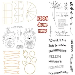 2026 May new Klickbox - Karten Metal Cut dies and Stamps for DIY Scrapbooking Photo Album Embossing Decorative Paper Cards