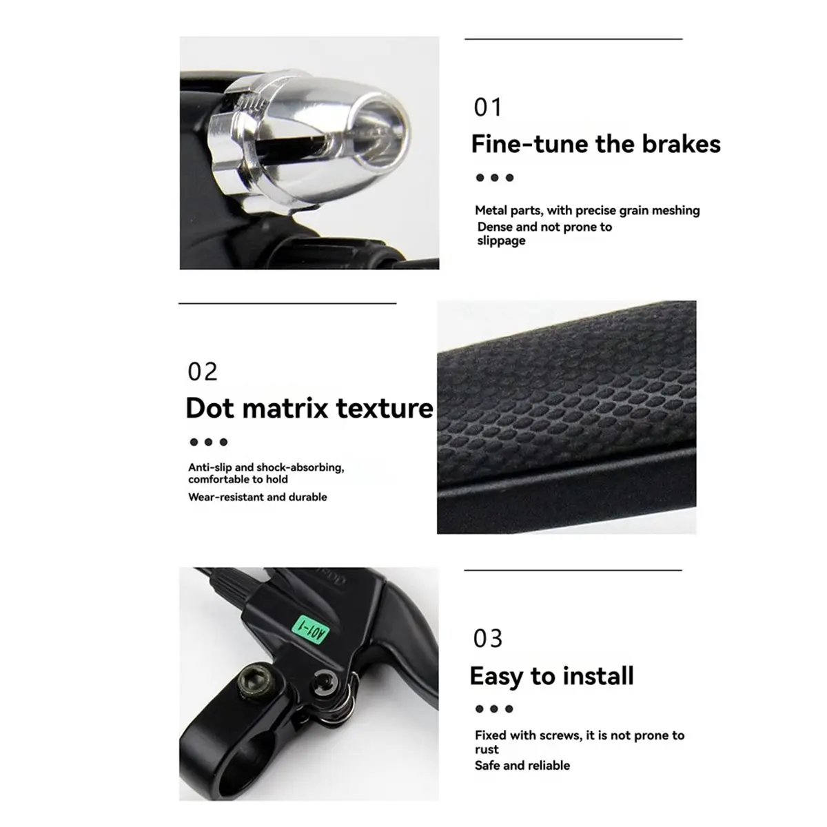271PDD Power-Off Brake Lever with 2pin Male Plug for Electric Bicycle Scooter Electric Bike Right Left Brake Handle Part