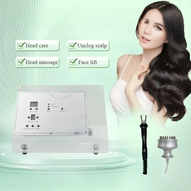 Different types of micro-current stimulate hair follicles electric massage scalp anti-hair loss beauty instrument