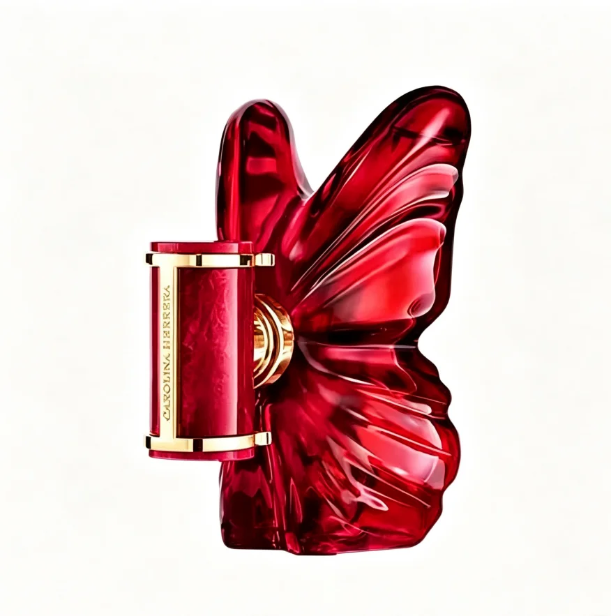 Perfume La Fragrance - La-Bomba Intensa red butterfly shaped perfume