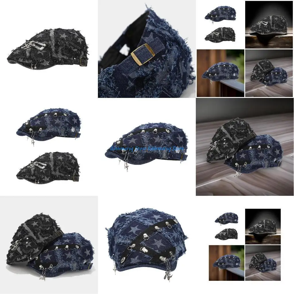 

573B Breathable Multifunctional Hat Fashion Hat Fancy Dress Hat Creative Pattern Hat