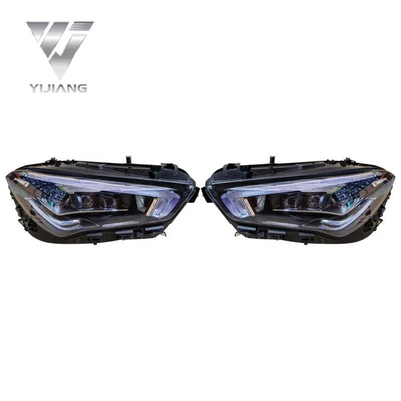 YIJIANG OEM goods in great demand For Benz CLA 118 Elite headlight Car Lighting system Led headlamp car Led headlamp white