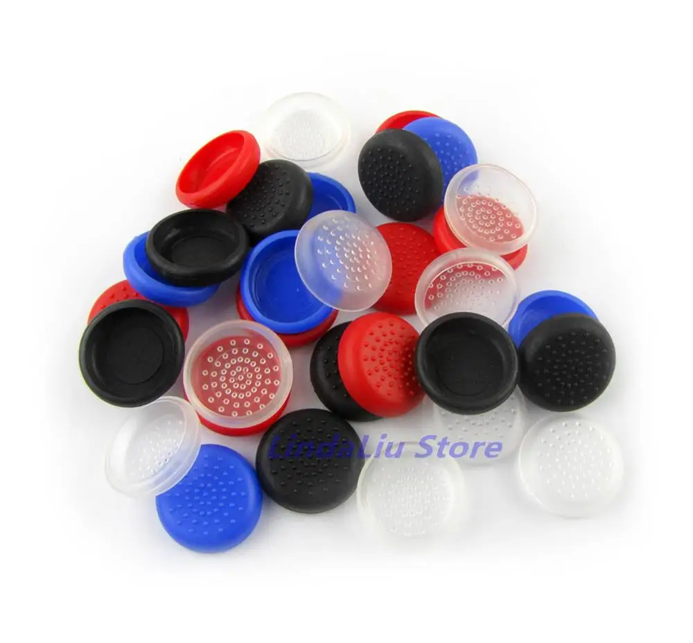 500pcs TPU grips caps Thumb Stick Cover For PS4 PS5 XBOX360 PS3 XBOX Series Xbox One Silicone Grips Cap