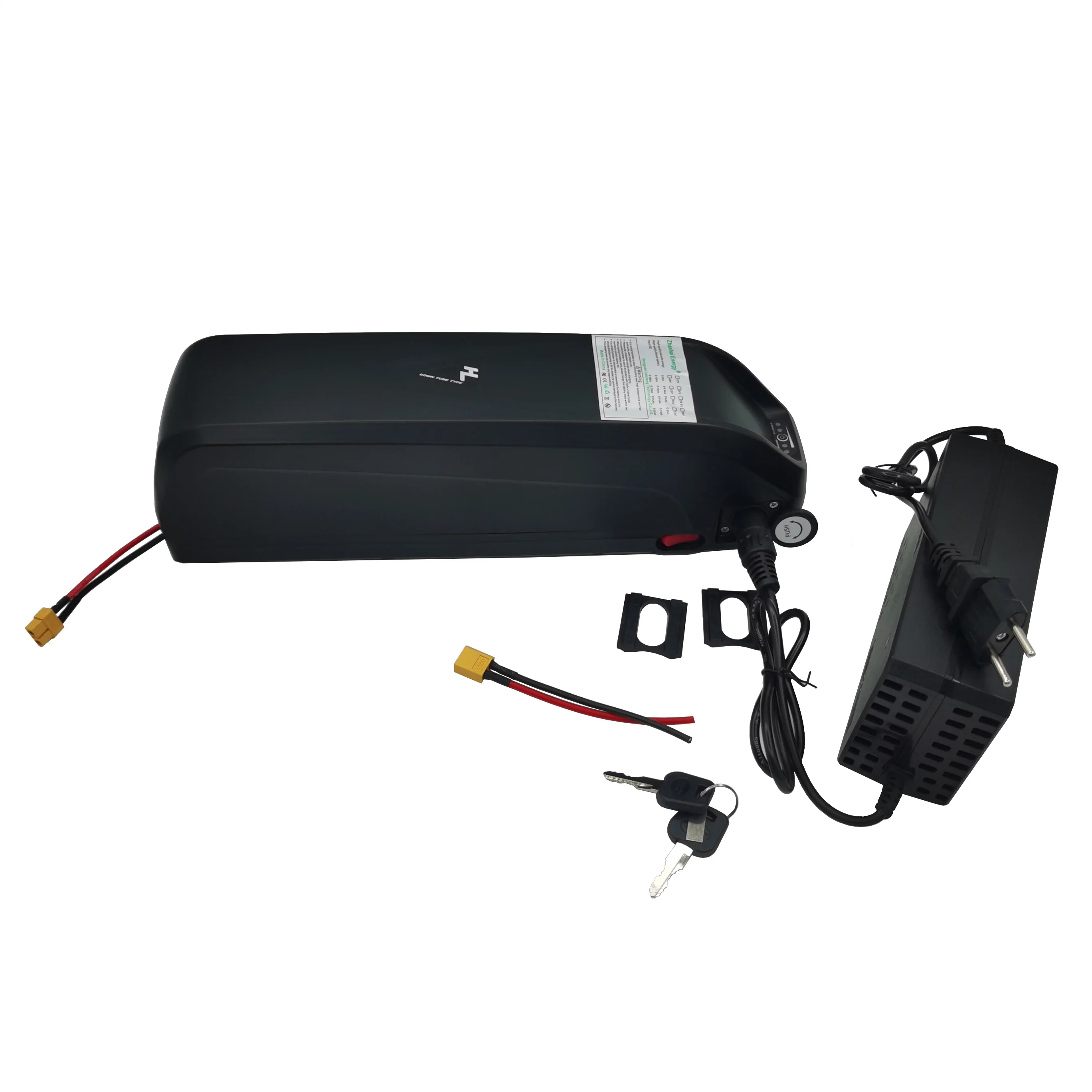 بطارية ليثيوم 48 فولت 13Ah 15Ah 16Ah 18Ah 18650 قابلة للشحن 13S 5P للدراجة الجبلية Hailong Shell إرسال شاحن جديد مخصص