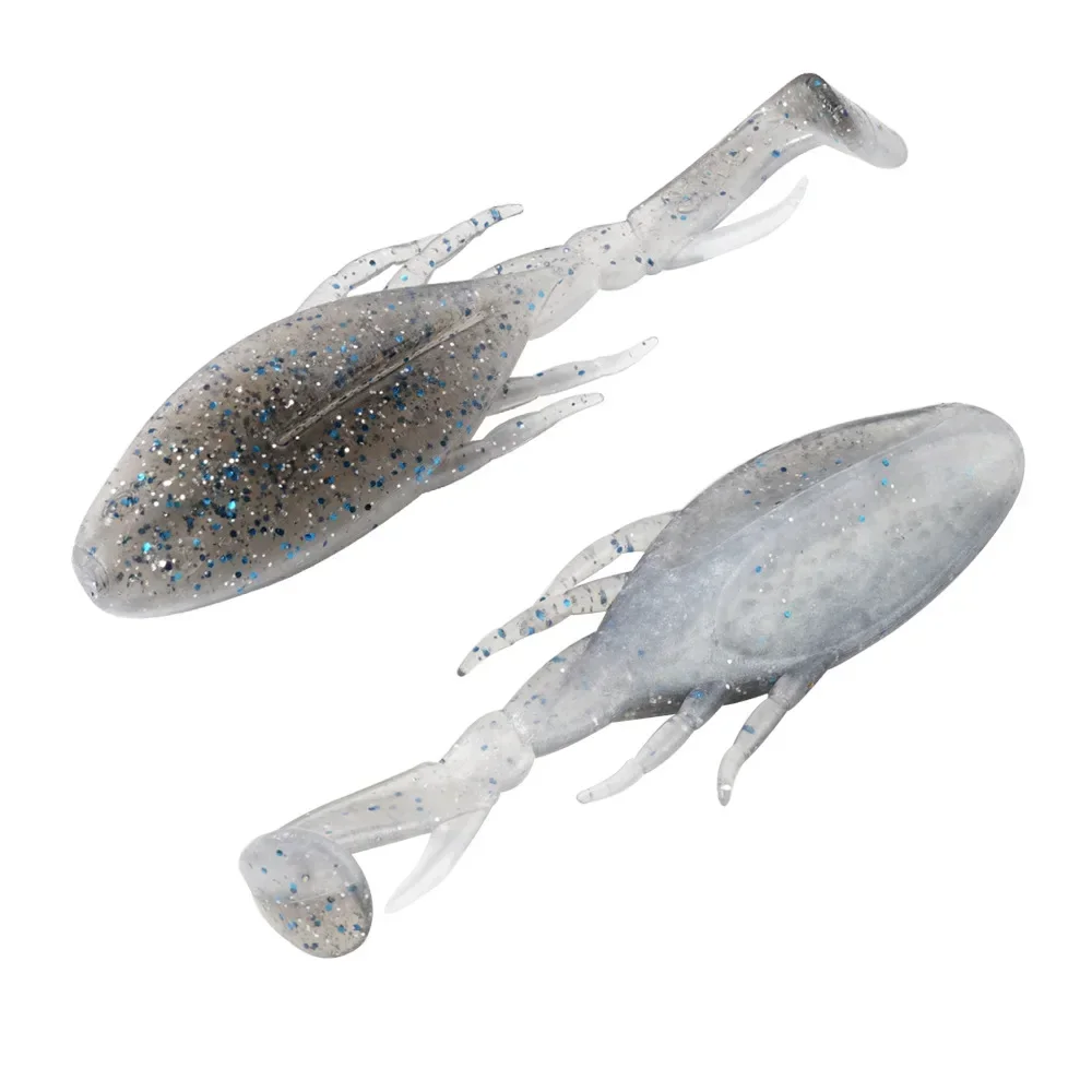 2.4g TPR 부드러운 플라스틱 낚시 미끼 송어베이스 웜 미끼 Ned Rig Hook 바닷물 낚시 태클을위한 Wobbler Swimbaits 지그