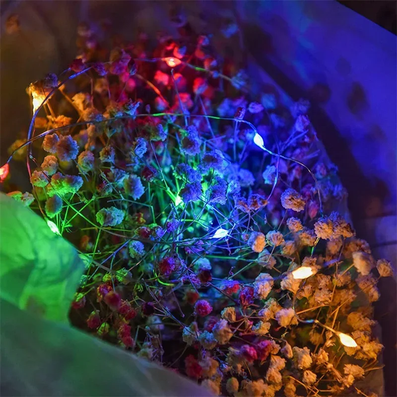 Fairy Lights Battery Operated 10m String Lights Twinkle Christmas Lights Indoor Decorative Mini Lights for Home Festival Decor