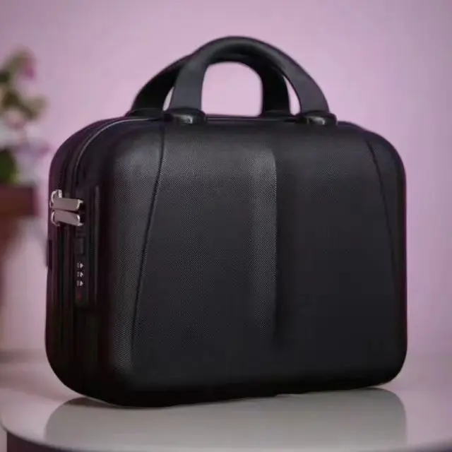 14 Inch Carry-On Suitcases Portable Luggage Cosmetic Case With Password Lock Makeup Storage Bag Boarding Luggage Organizer Case