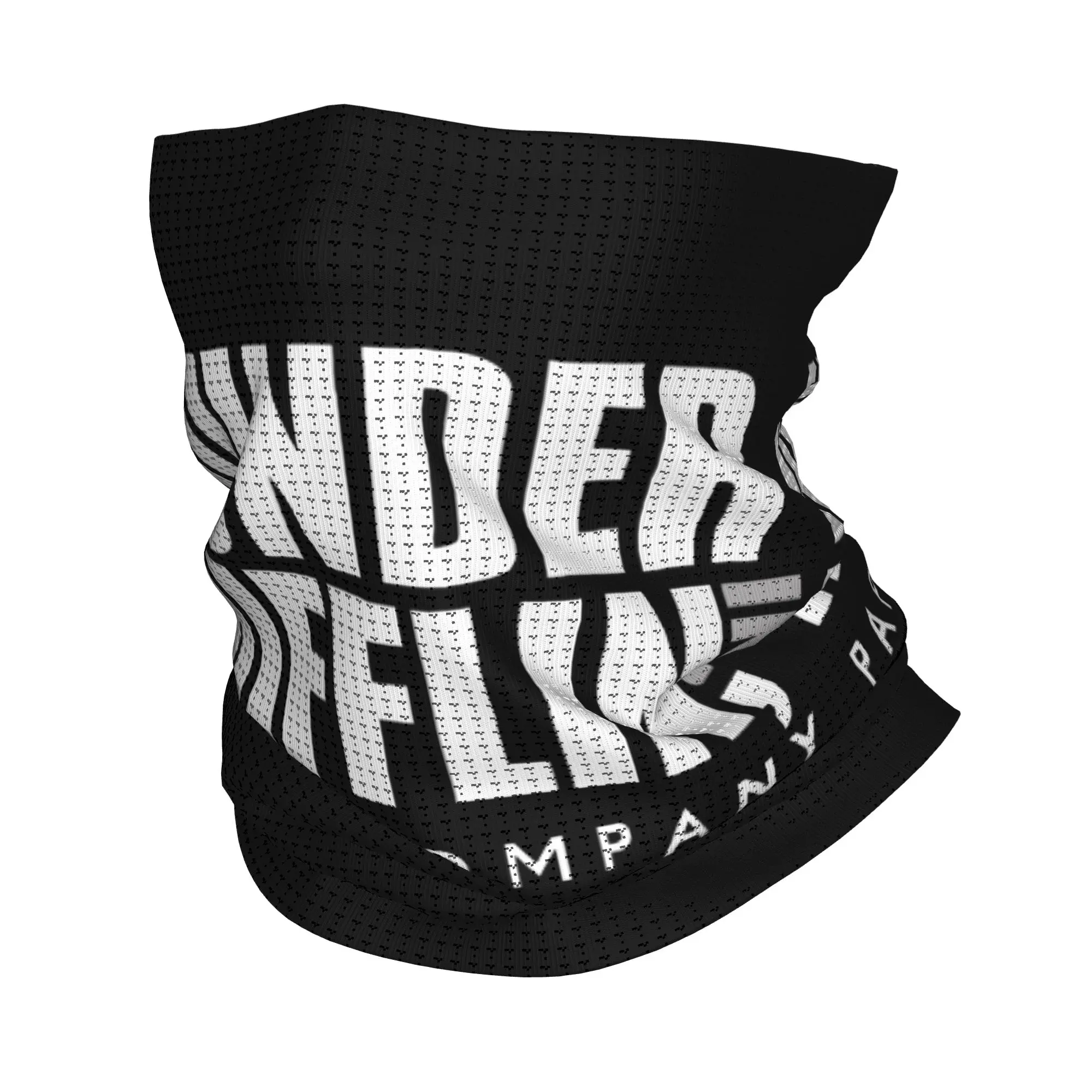 Custom The Office TV Show Dunder Mifflin Paper Company Bandana Winter Neck Windproof Wrap Face Scarf for Hiking  Gaiter Headband