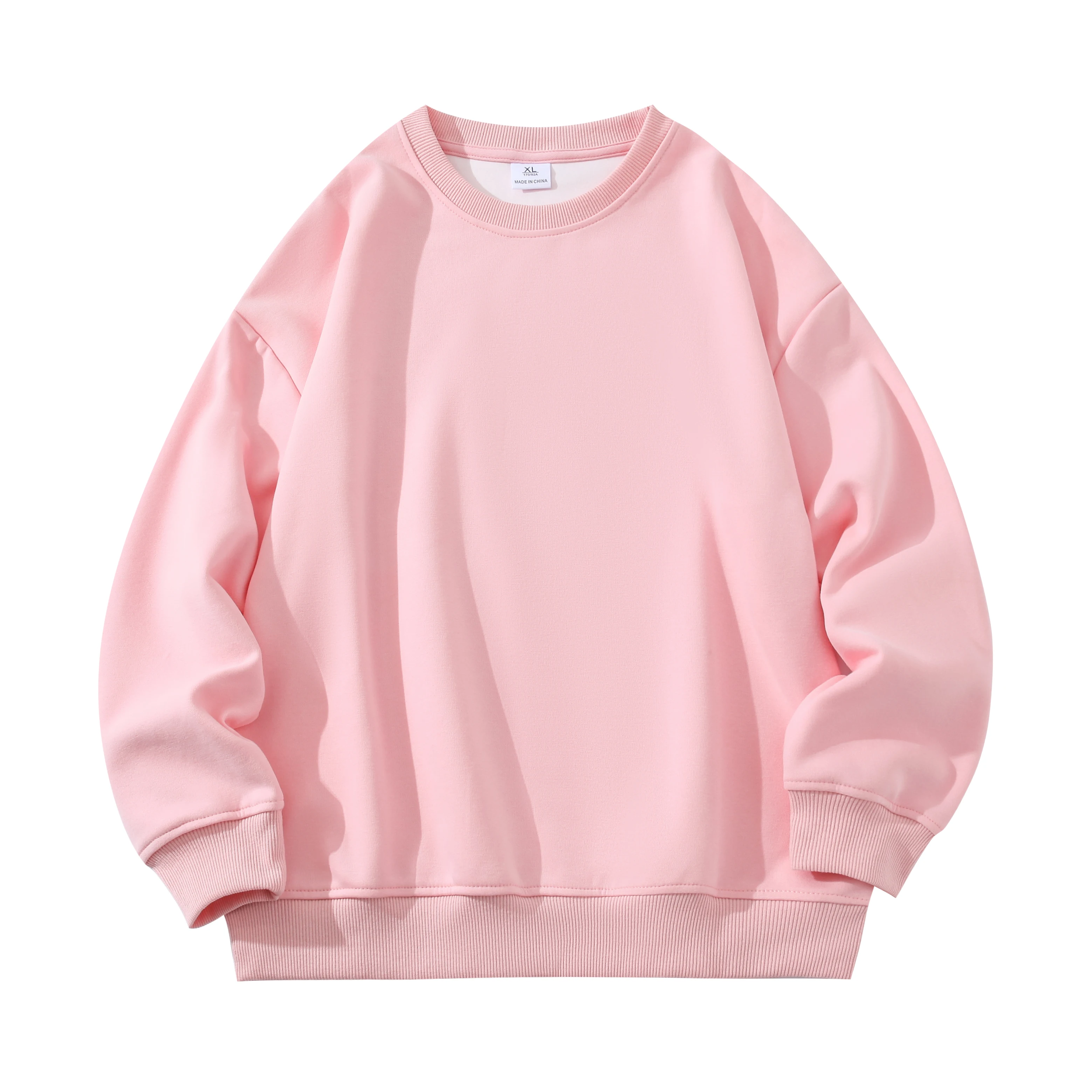 

Spring Autumn Winter Hot Sale All Match Oversized Basics Sweatshirt Woman Casual Simple Lady Loose Big Pullover Dropshipping