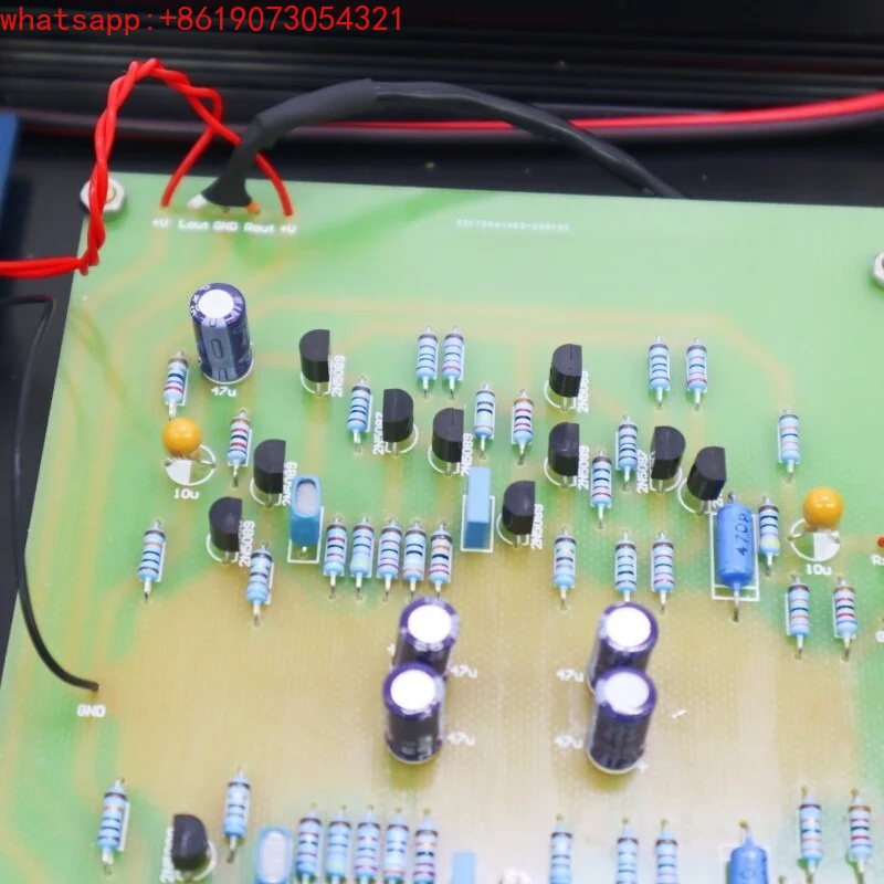 Fully Discrete LP Vinyl Record Pre-Amplifier MM Header Pre-Audio Signal Amplifier