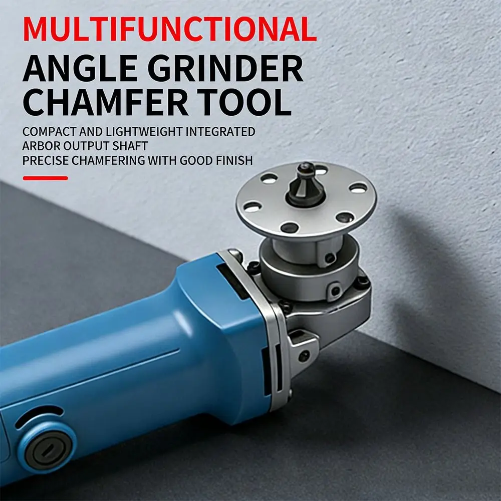 Portable Angle Grinder Chamfering Tool Multifunctional Professional Chamfer Set Aluminum cast iron for Model 100 Angle Grinder