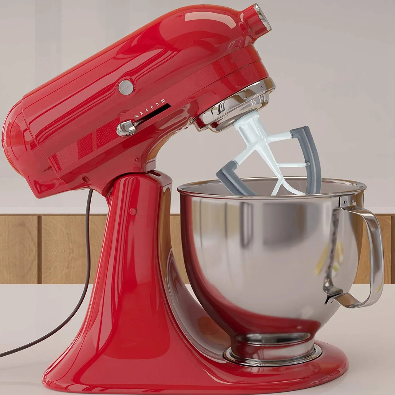 Популярный набор съемников Flex Edge для аксессуаров для миксера, насадка для миксера Kitchenaid для насадки для миксера на подставке с подъемом чаши 4,5–5 Qt